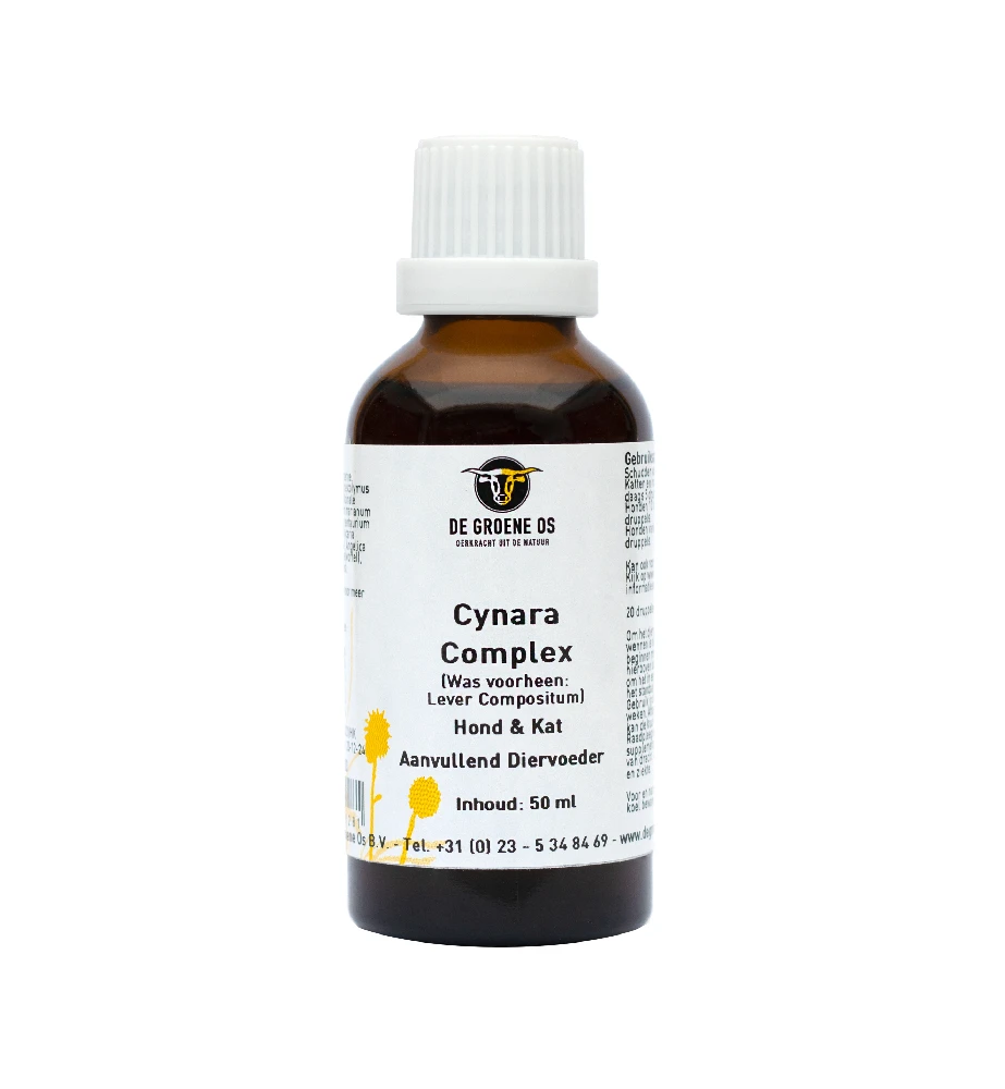De Groene Os Cynara Complex Hond & Kat - 50 Ml